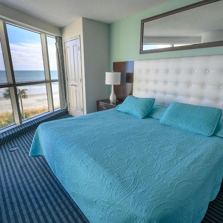 New Ocean Front Corner Unit Aparthotel Myrtle Beach Bagian luar foto