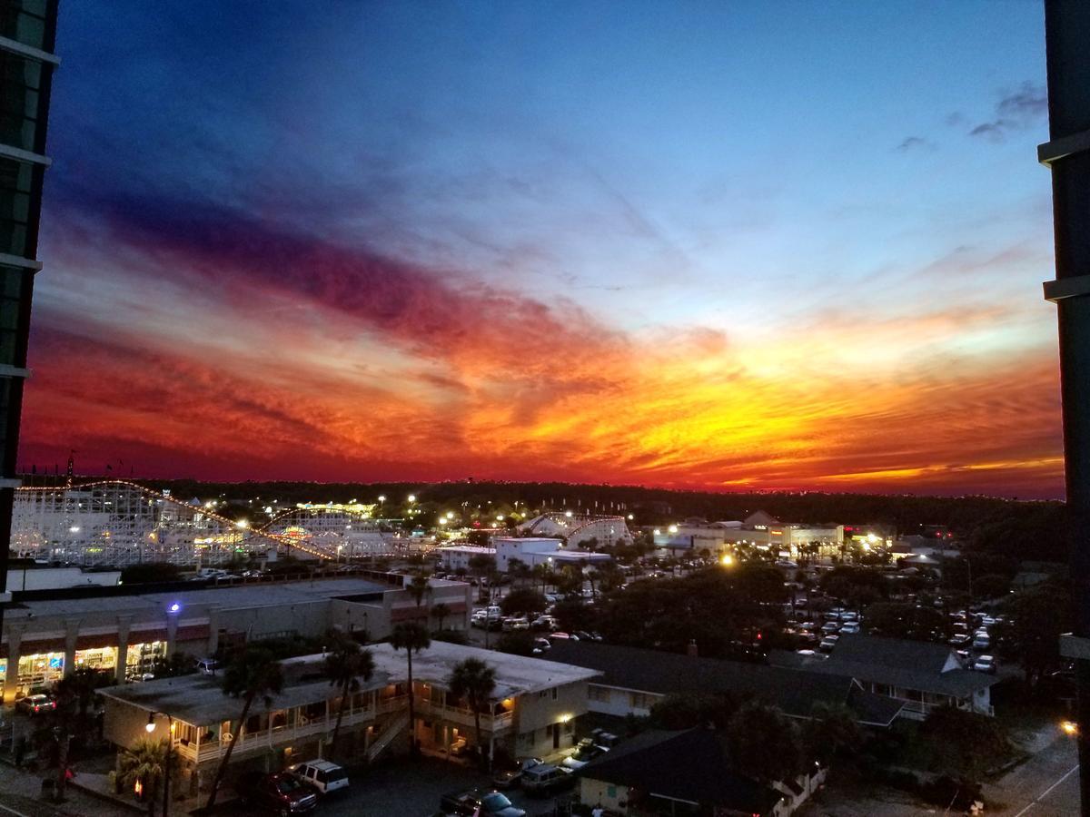 New Ocean Front Corner Unit Aparthotel Myrtle Beach Bagian luar foto