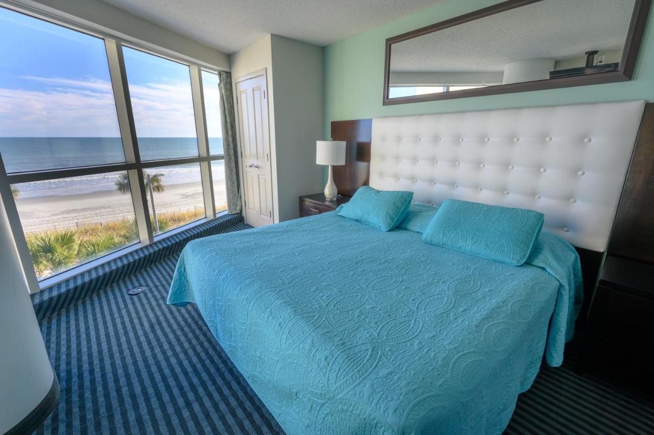 New Ocean Front Corner Unit Aparthotel Myrtle Beach Bagian luar foto