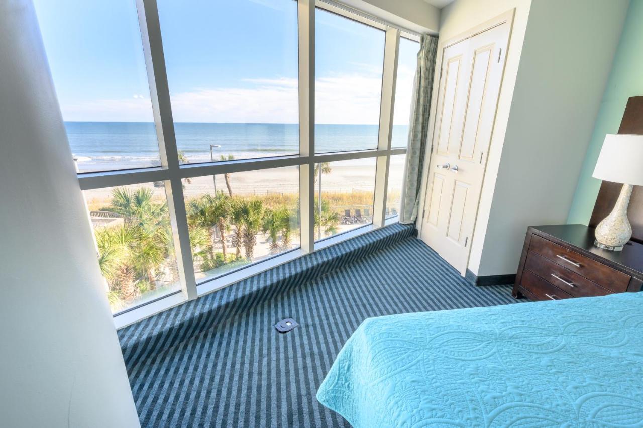 New Ocean Front Corner Unit Aparthotel Myrtle Beach Bagian luar foto